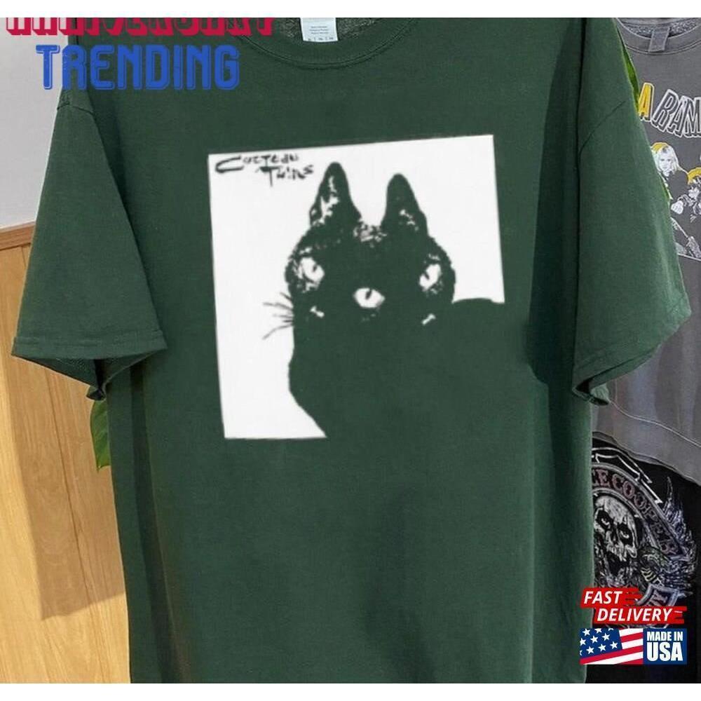Cocteau Twins Cat Aesthetic Shirt Classic